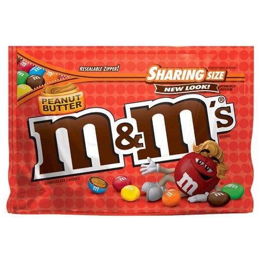 M&M Peanut Butter  272g Bag (US)