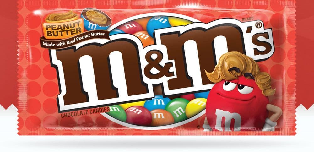 M&M's Peanut Butter 1.63oz (46.2g)  (US)