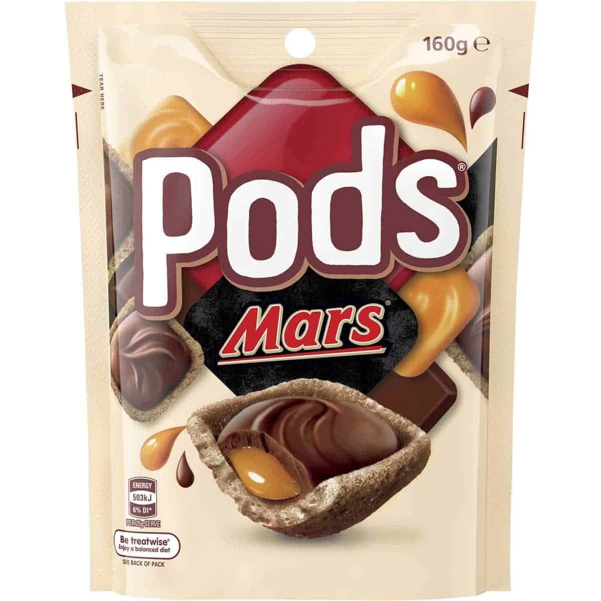 Mars Pods 160g Packet ( Australia )