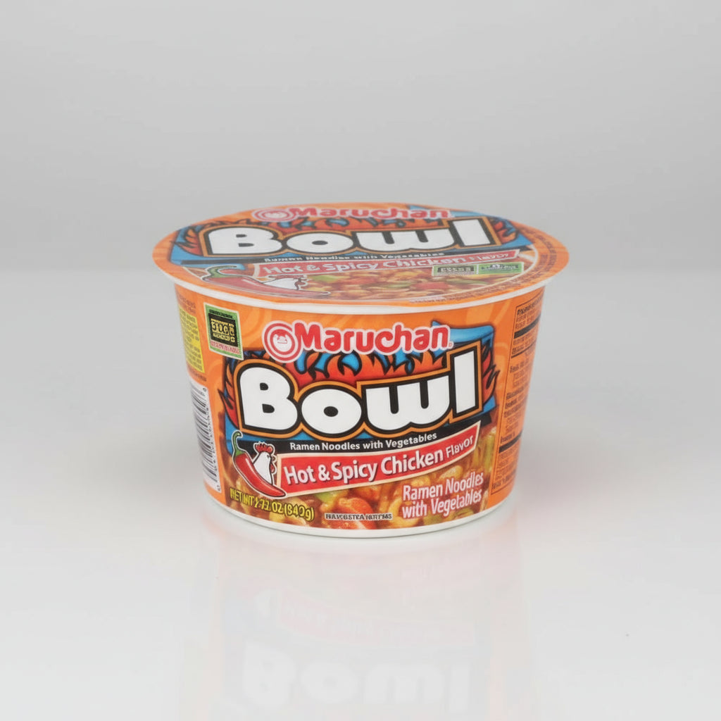 Maruchan Bowl Noodles- Spicy Chicken 3.3oz  ( 94g ) ( US )