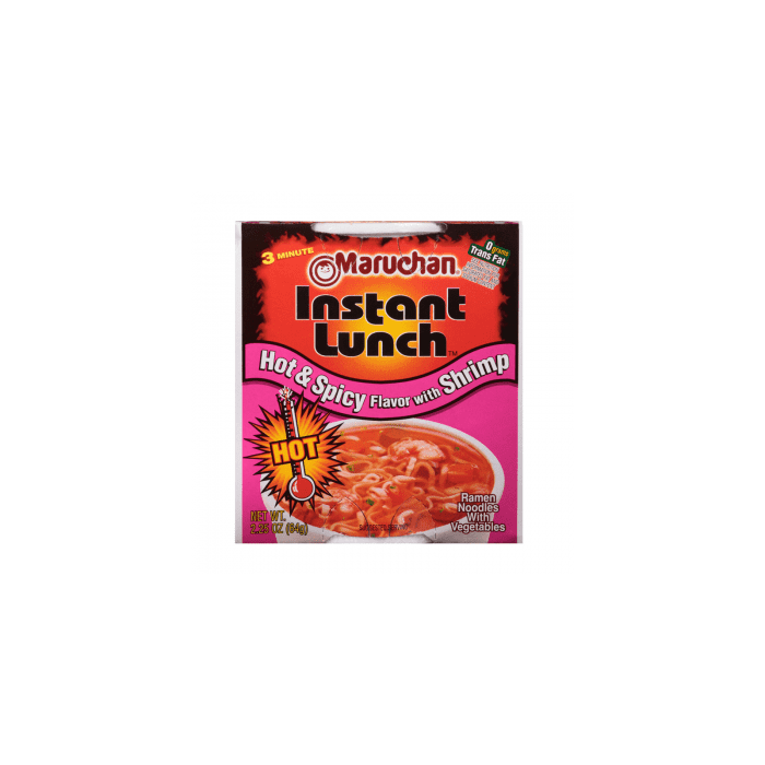 Maruchan - Instant Lunch - Hot and Spicy Shrimp Noodles - 2.25oz (64g)  ( US )