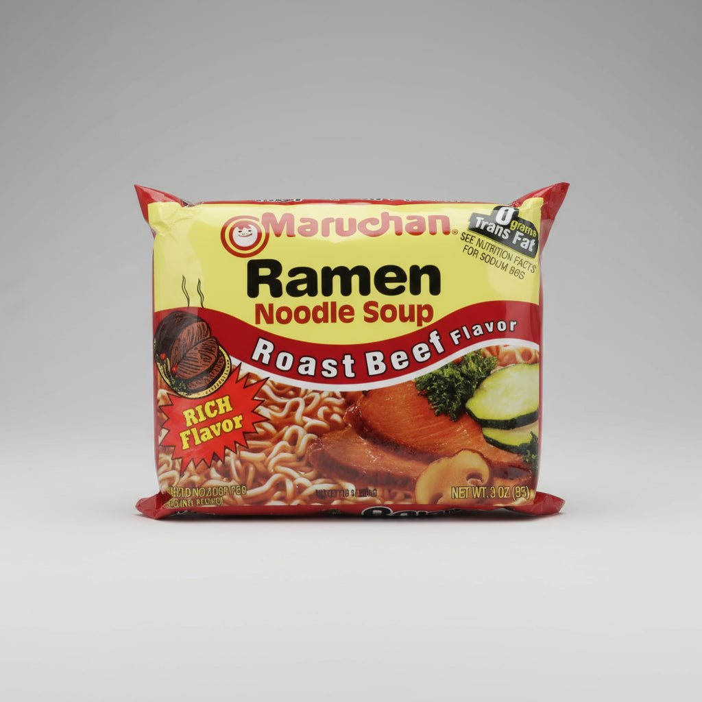 Maruchan Ramen Noodles Roast Beef 3oz (85g) ( US )