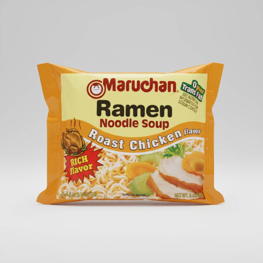 Maruchan Ramen Noodles  Roast Chicken 3oz (85g) ( US )
