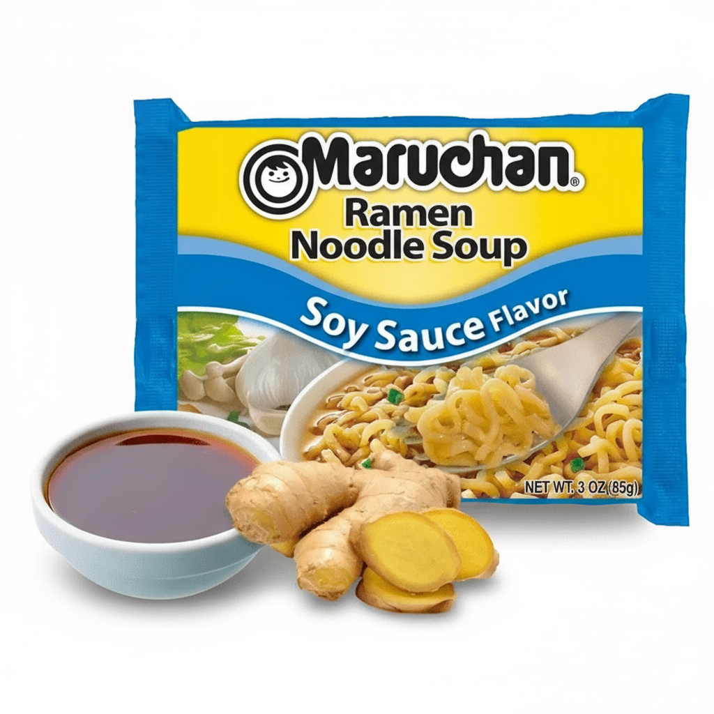 Maruchan Ramen Noodles Soy Sauce  3oz (85g) ( US )