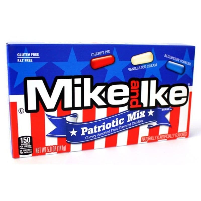 Mike and Ike Patriotic Mix Theatre Box 5oz (142g) (US)