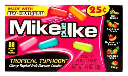 Mike and Ike Tropical Typhoon Mini Box (US)
