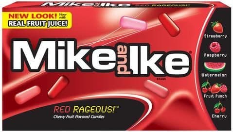 Mike & Ike Red RageousTheatre Box 5oz 141g (US)