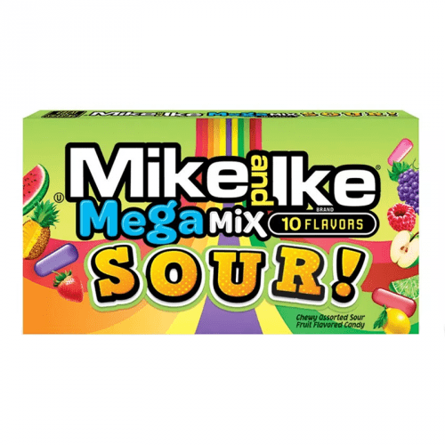 Mike & Ike Sour Mega Mix Theatre Box 5oz ( US )