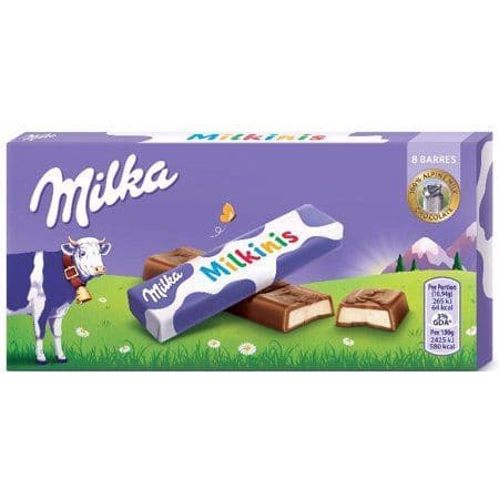 Milka Milkinis 8 Small Bars (Poland)