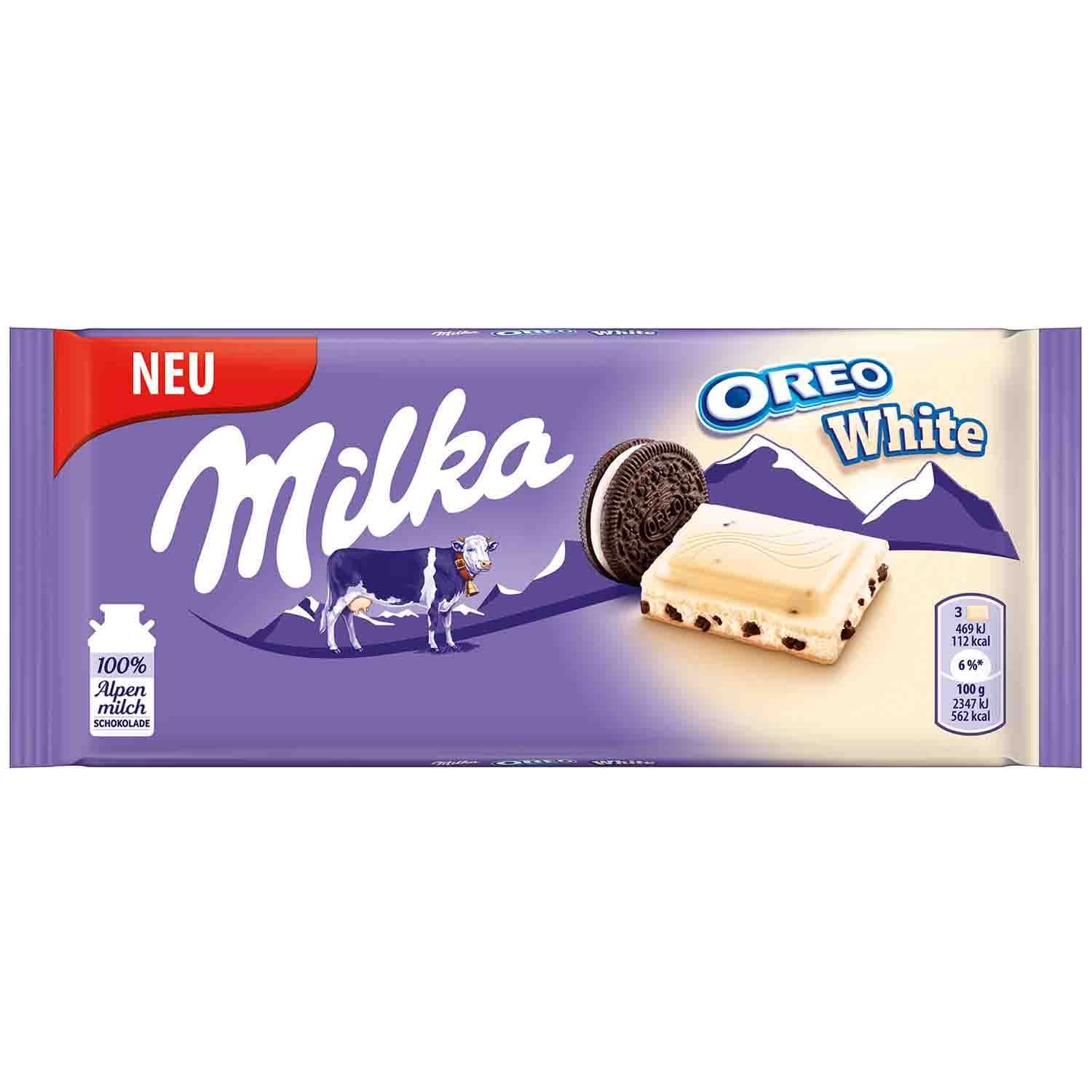 Milka Oreo White  100g Bar ( Poland )