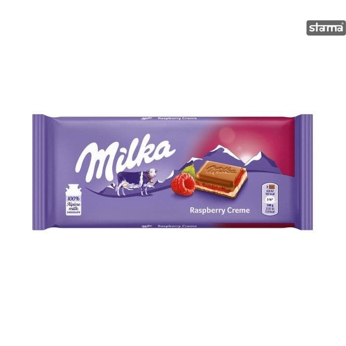 Milka Raspberry 100g (Romania)