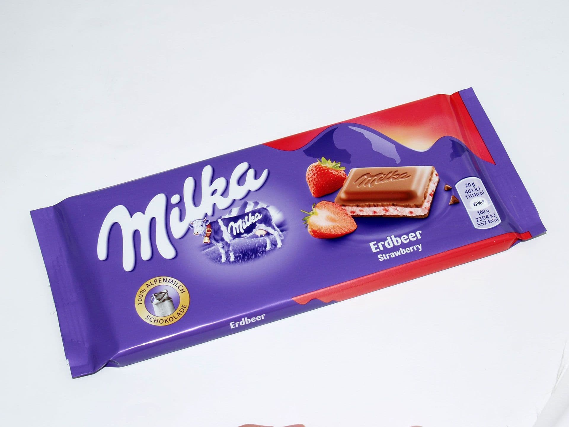 Milka Strawberry 100g Bar (Germany)