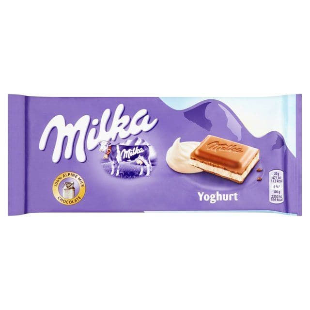 Milka Yoghurt 100g Bar ( Poland )