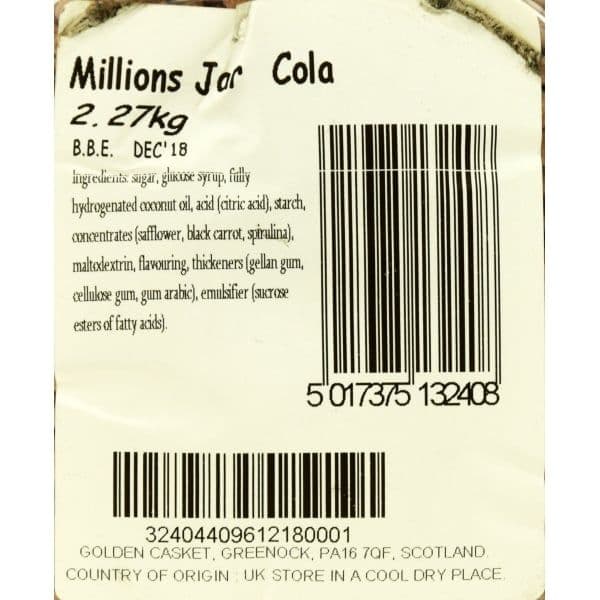 Millions Cola   (UK)