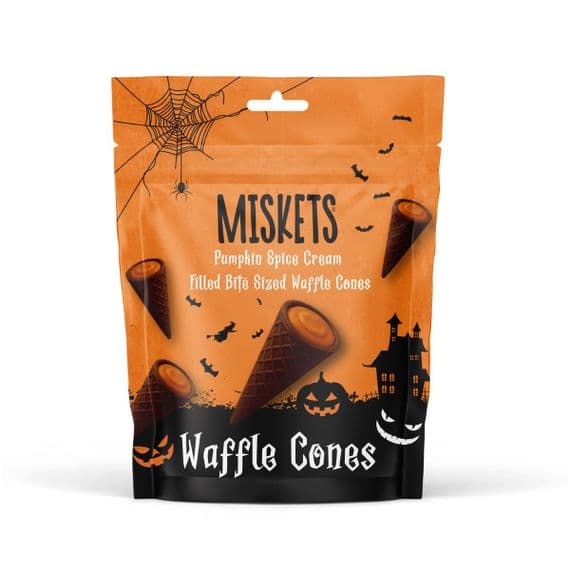 Miskets Pumpkin Spice Cones 50g