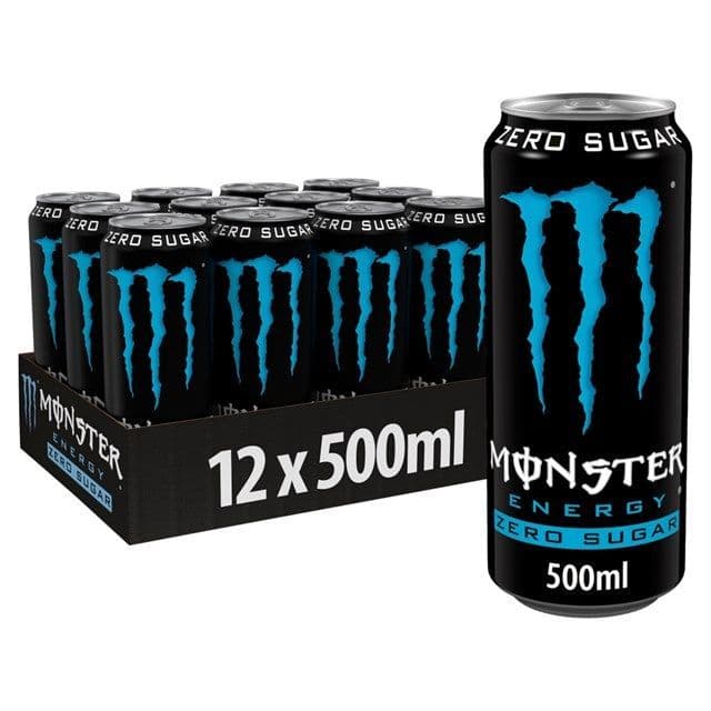 Monster Energy Absolutely Zero 500ml (UK)