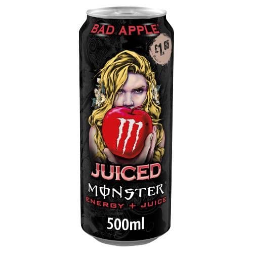 Monster Energy Drink Bad Apple 500ml  ( UK )