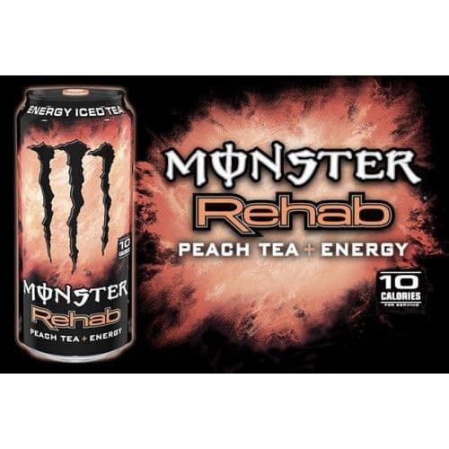 Monster Rehab Peach 16oz (458ml) ( US )