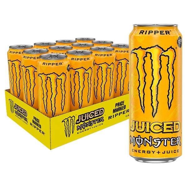 Monster Ripper Energy + Juice 500ml (UK)