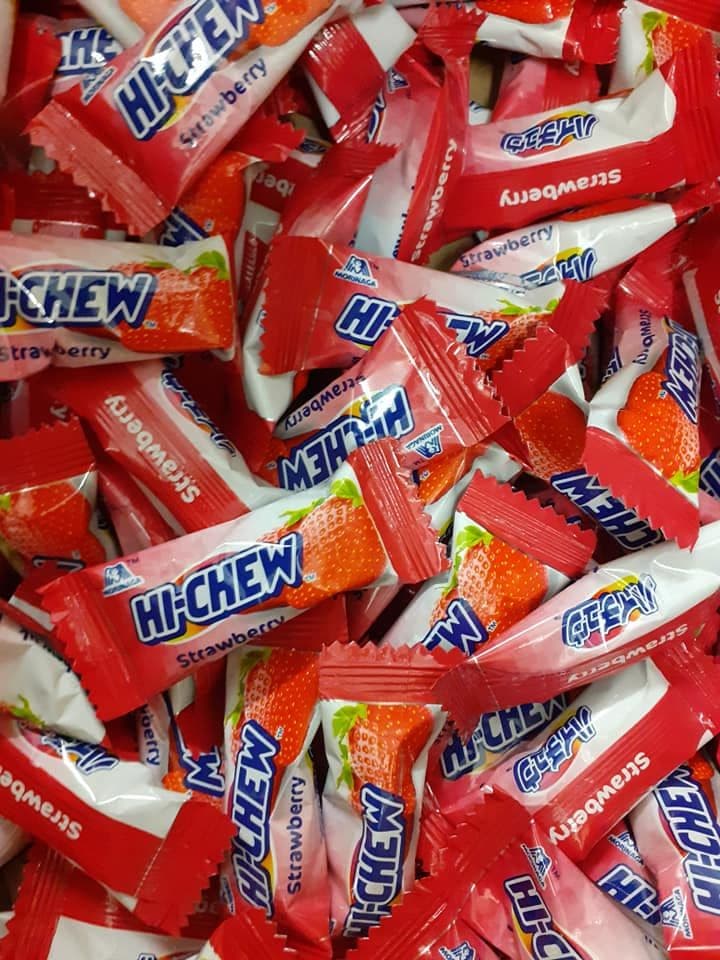 Morinaga Hi Chew Strawberry single s ( Japanese )