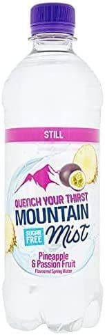 Mountain Mist Sparkling Sugar Free Pineapple and Passion Fruit Flavour Spring Water 500ml  (UK)