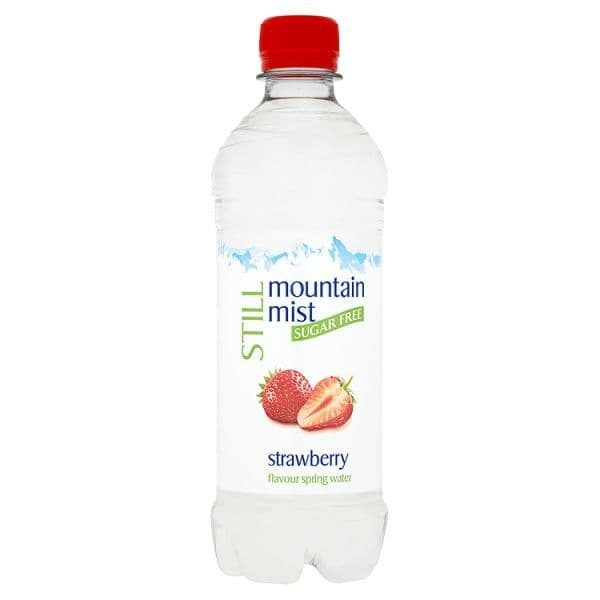 Mountain Mist Still Sugar Free Strawberry Flavour Spring Water 500ml