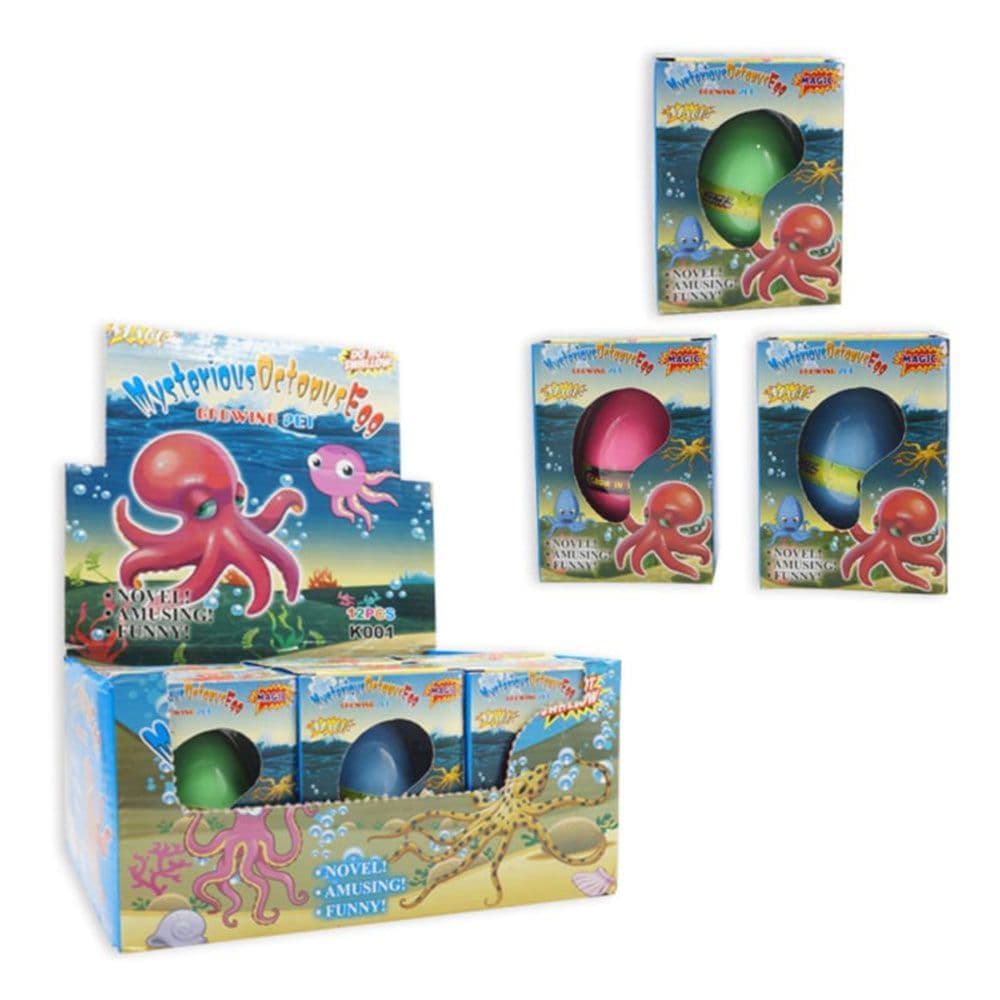 Mysterious Octopus Egg Grow Pet