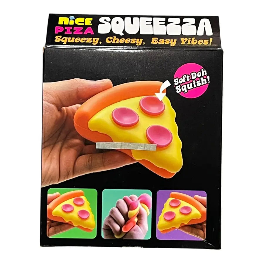 NeeDoh Squeeza Pizza Squishy