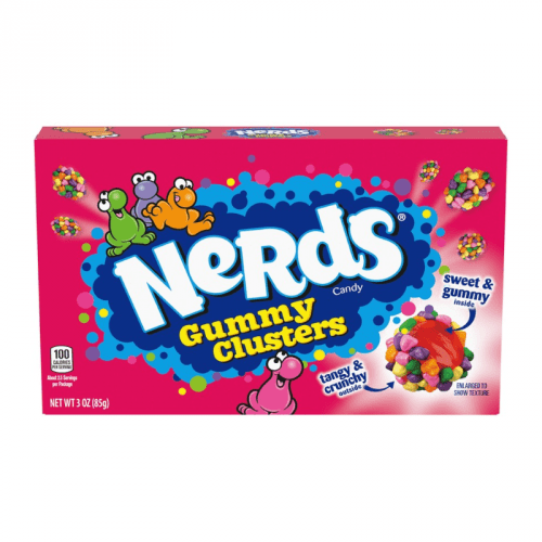 Nerds Gummy Clusters Theatre Box 3oz (85g)  (US)
