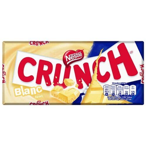 Nestle Crunch white 100g ( France )