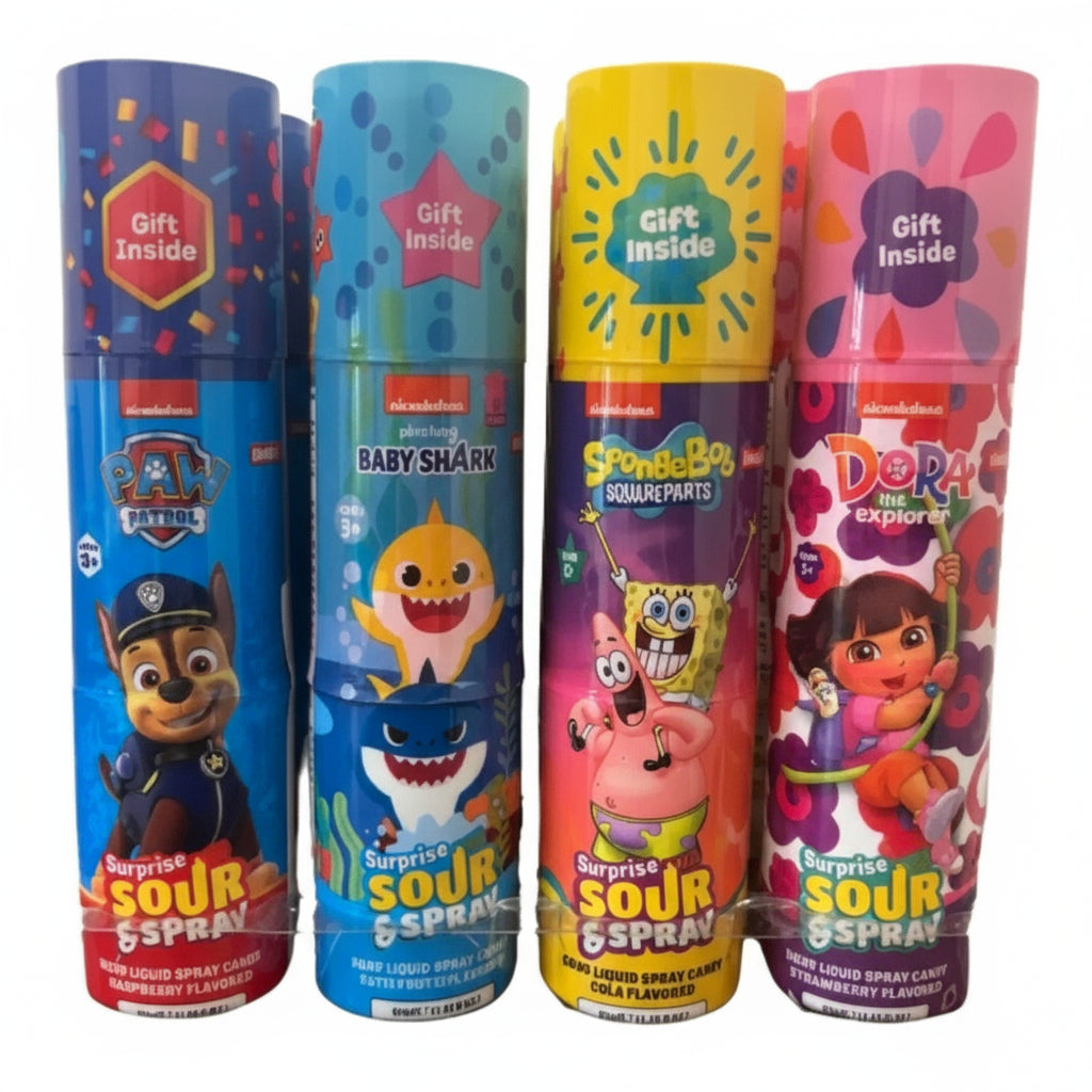 Nickelodeon Surprise Sour & Spray 40ml ( UK )  BB Dated 11th December 2025