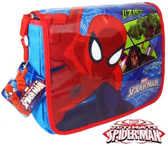 Official Marvel "Spider-Man" Messenger Shoulder Bag "Perfect For School"