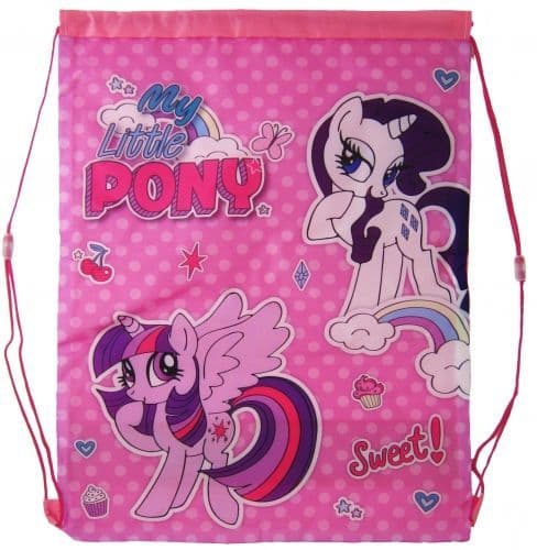 Official "My Little Pony" PE, Gym, Shoe Bags "Perfect for School"