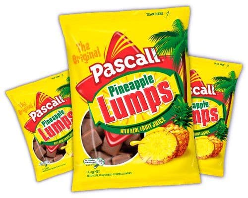 Pascall Pineapple Lumps (120g) ( New Zealand )