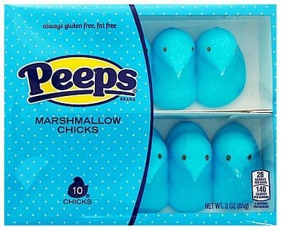 Peeps Blue Marshmallow Chicks 10 pack  (US)