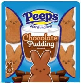 Peeps Chocolate Pudding Bunnies 8 pack 85g ( US )
