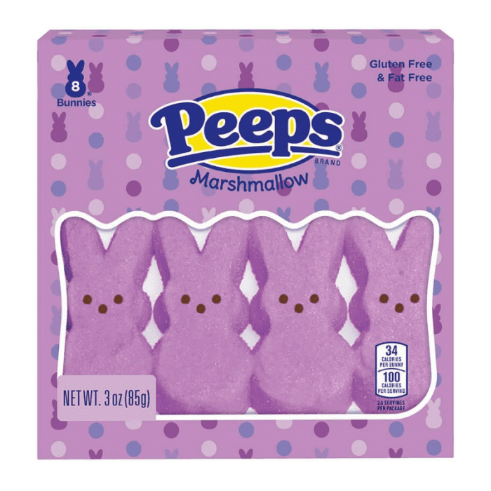 Peeps Lavender Marshmallow Bunnies 8PK 3oz (85g) ( US )