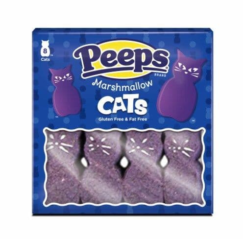 Peeps Marshmallow Cats (8ct) 85g ( US )