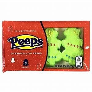 Peeps Marshmallow Christmas Trees 3-Pack 43g ( US )