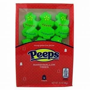 Peeps Marshmallow Christmas Trees 6-Pack 85g  ( US )
