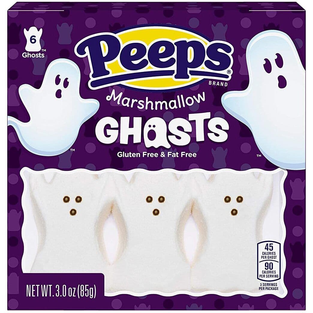 Peeps Marshmallow Ghosts (6ct) 85g ( US )