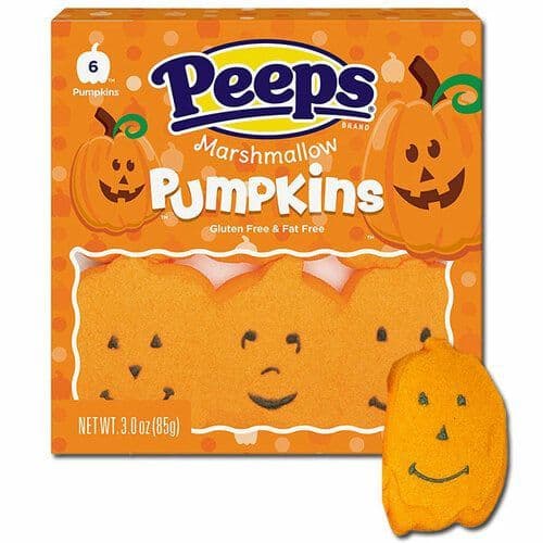 Peeps Marshmallow Pumpkins (6ct) 85g ( US )