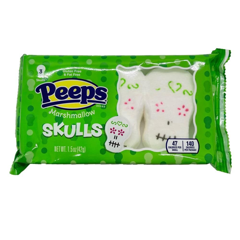 Peeps Marshmallow Skulls (3ct) 43g ( US )
