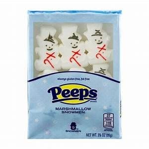 Peeps Marshmallow Snowmen 6-Pack 85g  ( US )