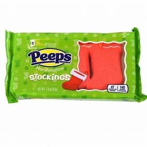 Peeps Marshmallow Stockings 3-Pack 43g ( US )