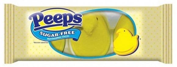 Peeps Sugar-Free Yellow Marshmallow Chicks 28g  (US)
