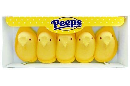 Peeps Yellow Marshmallow Chicks (5ct)  (US)