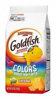 Pepperidge Farm Goldfish Crackers Colors Cheddar 187g ( US )