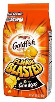 Pepperidge Farm Goldfish Crackers Flavor Blasted Xtra Cheddar  6.6oz (187g) ( US )