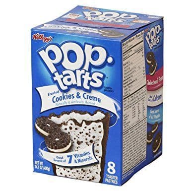 Pop Tarts Cookies & Creme  8 Box (US)